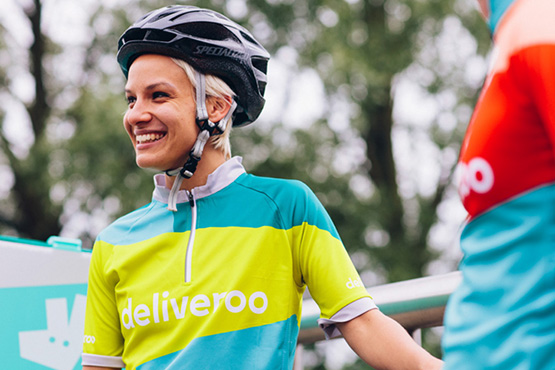 品牌形象煥新后的成功品牌-Deliveroo