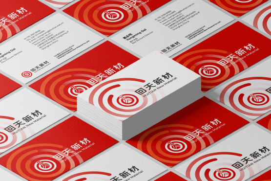 回天新材vi設計案例評估指數-新材料vi設計-煥識vi設計策劃